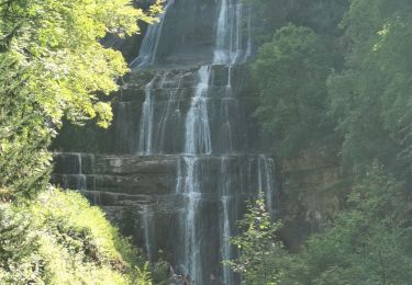 Tocht Stappen Menétrux-en-Joux - Trois cascades du Hérisson  - Photo