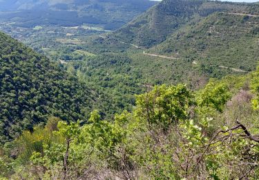 Trail Walking Lauroux - lauroux , cirque de l abeille  - Photo