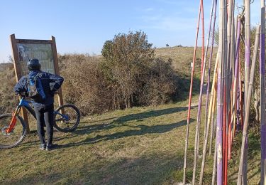 Randonnée Vélo électrique Mas-Saintes-Puelles - mas ste puelles - Photo