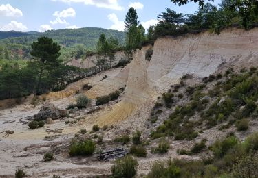 Tour Wandern Rustrel - colorado provincial de Rustrel - Photo