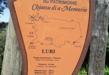 Trail Walking Luri - La tour de Sénèque - Photo