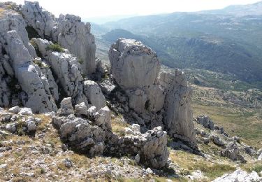 Randonnée A pied Gréolières - Montagne du Cheiron depuis la balise 30 sur la D2 - Photo