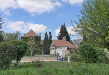 Trail Road bike Saint-Martin-Curton - Claudine 18/4/2021 - Photo