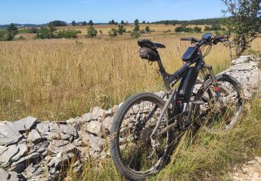 Tocht Mountainbike Esclanèdes - esclanedes sauveterre le sec esclanedes  - Photo