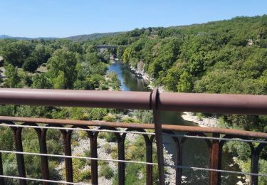 Trail Mountain bike Saint-Maurice-d'Ardèche - saint Maurice d'Ardèche  - Photo