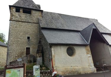 Tour Wandern Sainte-Colome - GR78 B. Bruges Ste Colome   