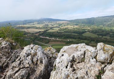 Trail Walking Solutré-Pouilly - La roche de Solutré - Photo
