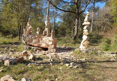 Trail Walking Valbonne - sophia via aurelia orme sophia - Photo