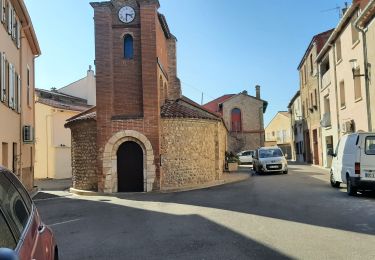 Percorso Marcia Montescot - pour l église de montescot - Photo