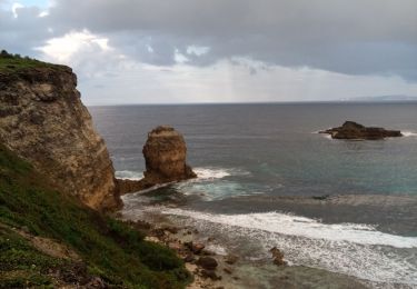 Tocht Stappen Le Moule - Porte d'Enfer - Photo