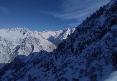 Trail Touring skiing La Salette-Fallavaux - Pale ronde et col de près clos - Photo