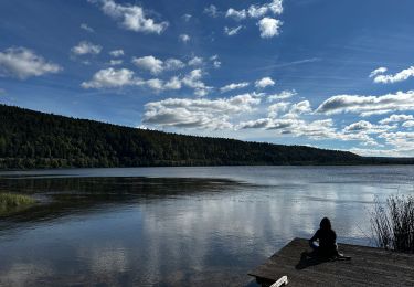 Trail Walking Bouverans - decouverte-des-rives-du-lac-de-bouverans 3 - Photo