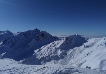 Trail Touring skiing La Léchère - pointe des Arangles - Photo