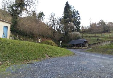 Tocht Stappen Ousté - SAINT CRÉAC  le soum de Trémou reco - Photo