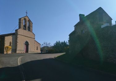 Tocht Stappen Chouvigny - La table de peraclos  - Photo