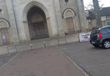 Percorso Marcia Chalon-sur-Saône - Chalon embouchure de la Thalie et retour  - Photo