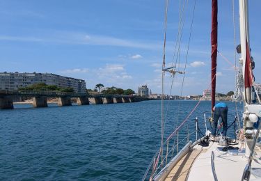 Randonnée Voilier L'Île-d'Yeu - descente vers le sud 3eme étape Ile d'Yeu les Sables-d'Olonne  - Photo