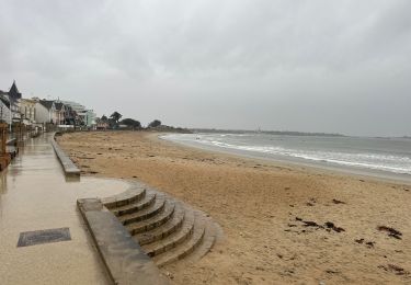 Tocht Stappen Larmor-Plage - Larmor plage sous la pluie 3,4 km - Photo