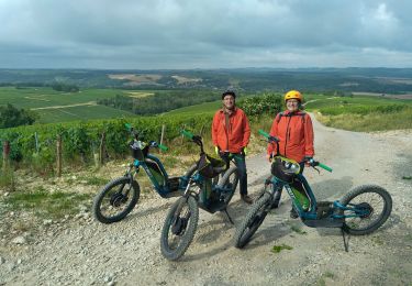 Trail Electric bike Chablis - Chablis trotinette electrique - Photo