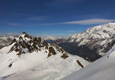 Percorso Sci alpinismo Hauteluce - Col de cicle en passant par un couloir et col de la fenêtre  - Photo