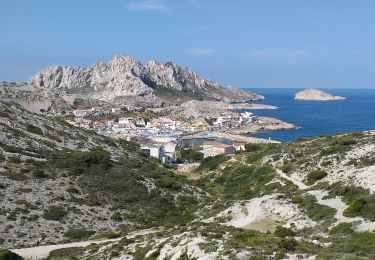 Tocht Stappen Marseille - calanques G34 faites - Photo