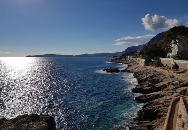 Tour Wandern Cap-d'Ail - La tête de chien-boucle Cap D'ailleurs AR - Photo