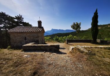 Trail Walking Mirabel-et-Blacons - Chapelle Saint-Christophe - Charsac - Photo