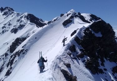 Randonnée Ski de randonnée Theys - Pipay, arête pour monter à la cime de la Jasse - Photo