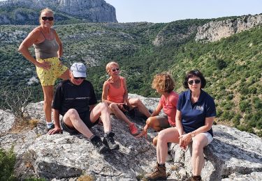 Randonnée Marche Auriol - Plan d'Aups- La Tour Cauvin- Bertagne- Dents de Roque Forcade - Photo