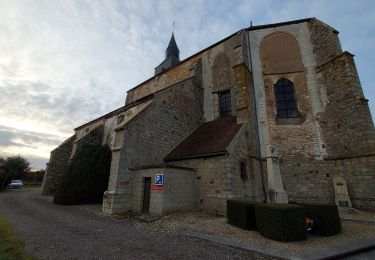 Tour Wandern Coulours - Coulours 231126 (Chemin des Vents) - Photo