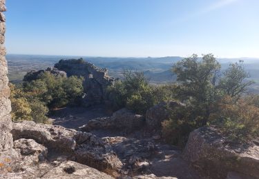 Trail Walking Saint-Saturnin-de-Lucian - Roc des 2 Vierges  - Photo