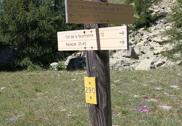 Randonnée Marche Entraunes - Estenc col de la boucharde - Photo