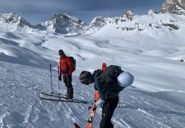 Trail Touring skiing Rhêmes-Notre-Dame - Benevolo au pont - Photo