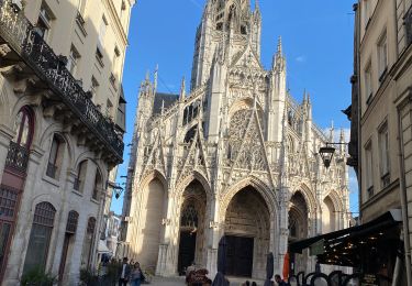 Tour Wandern Rouen - Rouen circuit ville - Photo