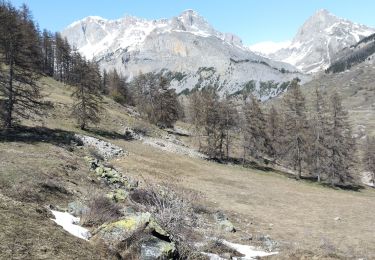 Trail Touring skiing Le Monêtier-les-Bains - La pointe de L'etandard - Photo