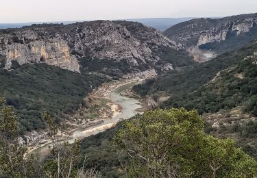 Randonnée Marche Poulx - Balcon sur Gorges du Gardon - Photo