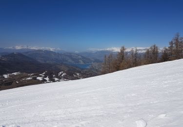 Tocht Sneeuwschoenen Montclar - Raquettes Montclar  - Photo