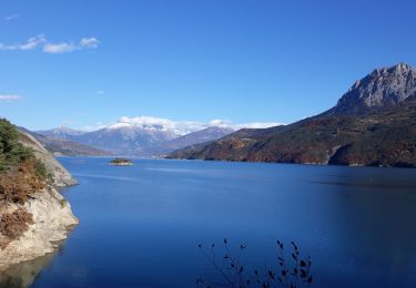 Tour Wandern Chorges - Entre Chanteloube et la baie St Michel.  - Photo