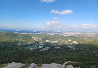 Tour Wandern Marseille - Boucle - aiguille Guillemain - Mont Puget - col de la Candelle - Photo