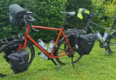 Trail Bicycle tourism Baron-sur-Odon - Vélomaritime_Cherbourg_Caen_#J1_20210705_Baron-sur-Odon_-_Gare_de_Caen - Photo
