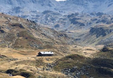 Trail Walking Valmeinier - Lac vert Terre rouge chapelle Notre dame des neiges - Photo