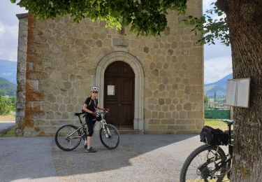 Trail Mountain bike Thorame-Basse - Col de Seoune Lambruisse - Photo