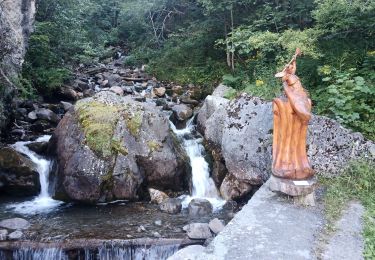 Trail Trail Montricher-Albanne - cascade et Albanette - Photo