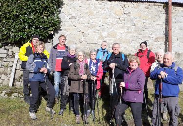 Trail Nordic walking Sainte-Feyre - marche parc aux loups - Photo