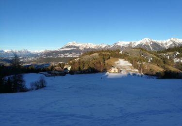 Tour Wandern Auzet - col du Fanget 130122 - Photo