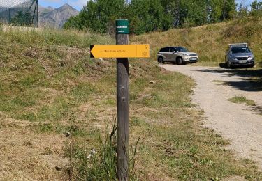 Trail Walking Jausiers - cascade Pissoun - Photo