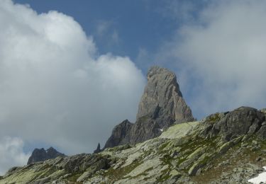 Trail Walking La Plagne-Tarentaise - F73 Beaufortain J2 la Balme Presset via passeur de Menta - Photo