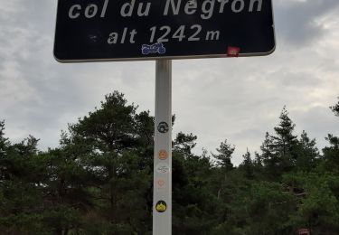 Tour Rennrad Sault - thermes Ferassiere l homme mort col du Negron - Photo