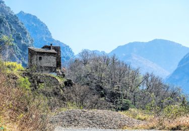 Randonnée Marche Saorge - Pont de Castou Vallon  de la Bendola  - Photo
