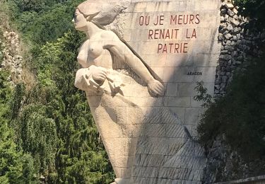 Randonnée Marche Cerdon - Cerdon  : La cascade de Fouges (18 km - D. 823 m)  - Photo